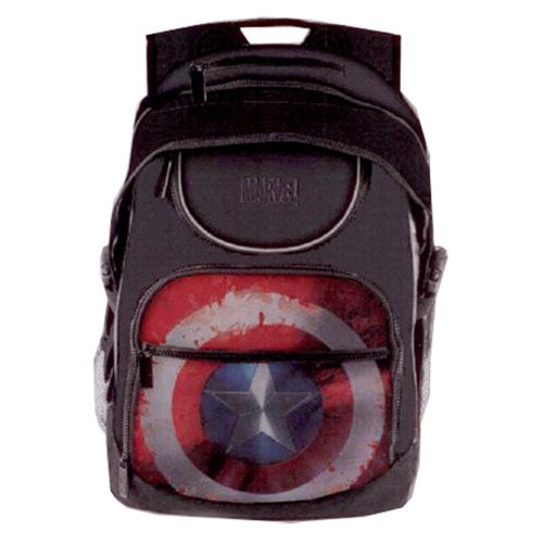 Marvel Comics Civil War Captain America Shield Student Backpack